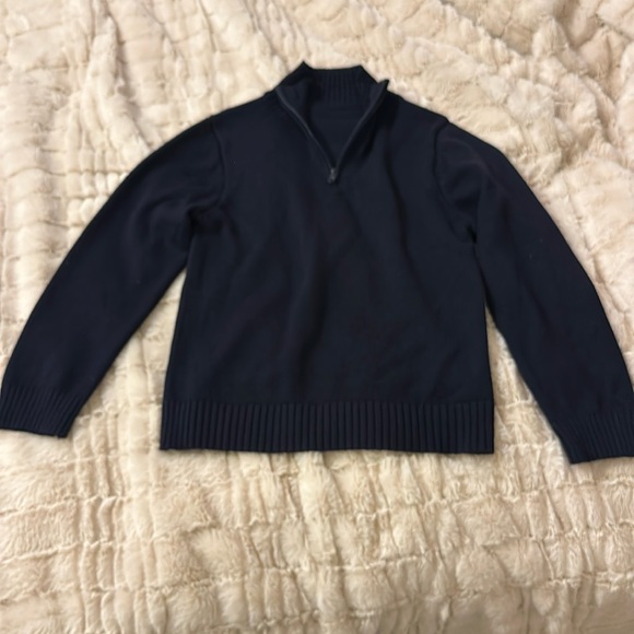 Other - Half zip pullover sweater, Navy, 8T